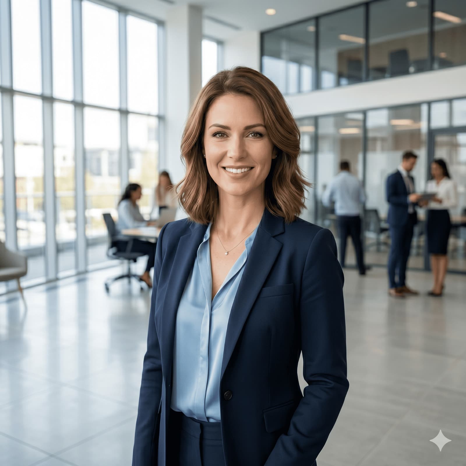 Original Professional Portrait — Before PhotoVisa Pro